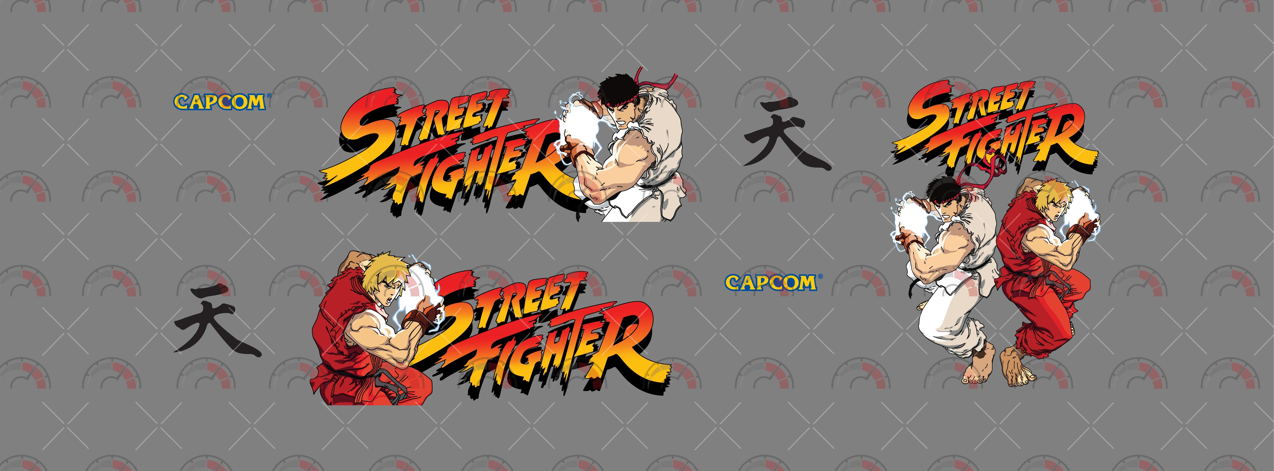 Street Fighter model Car Decals