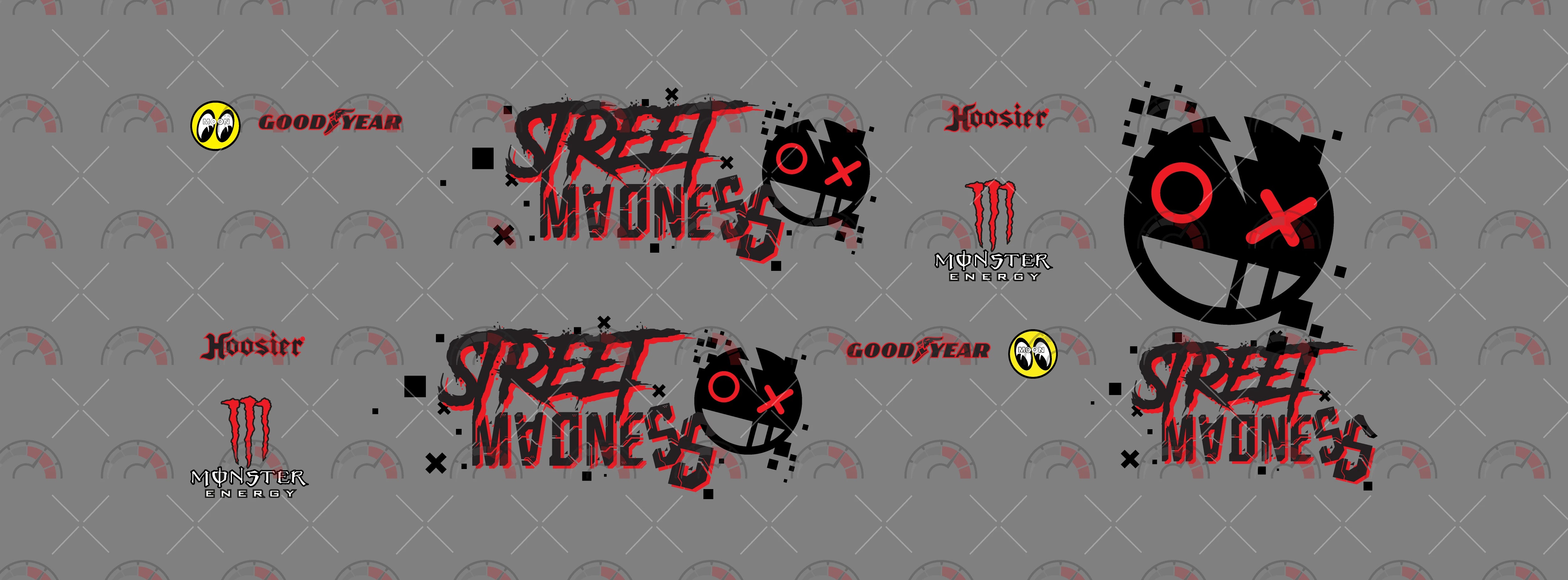 Street Madness Play Vehicle Decals