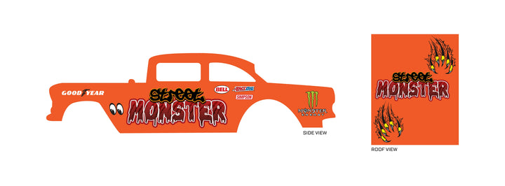 Street Monster custom decals