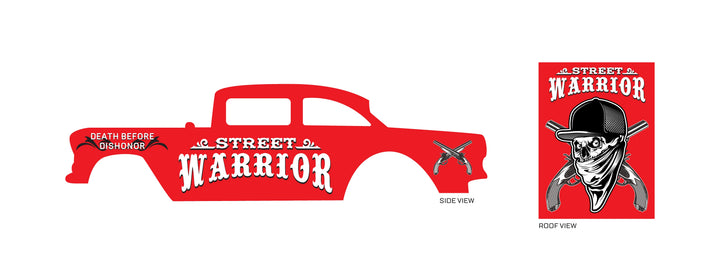 Street Warrior Toy Vehicle Decals