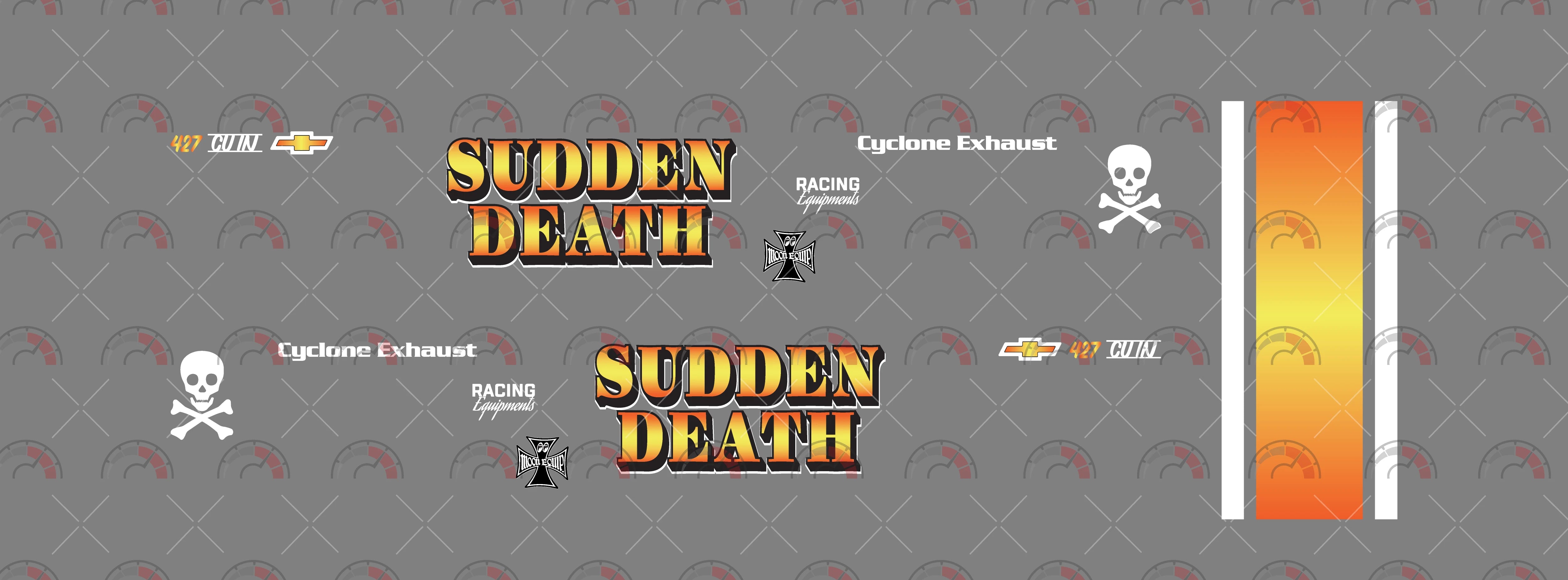 Sudden Death Custom Car Decals