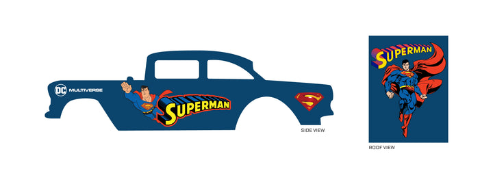 Superman Toy Vehicle Decals