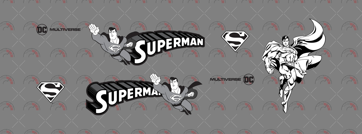 Superman Float B&W