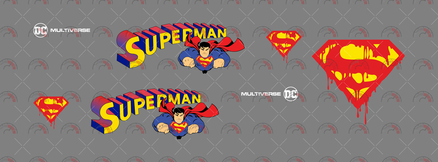 Superman Logo Dripping