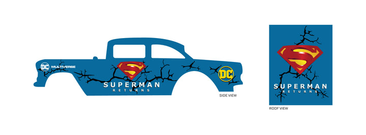 Superman Returns Custom Car Decals