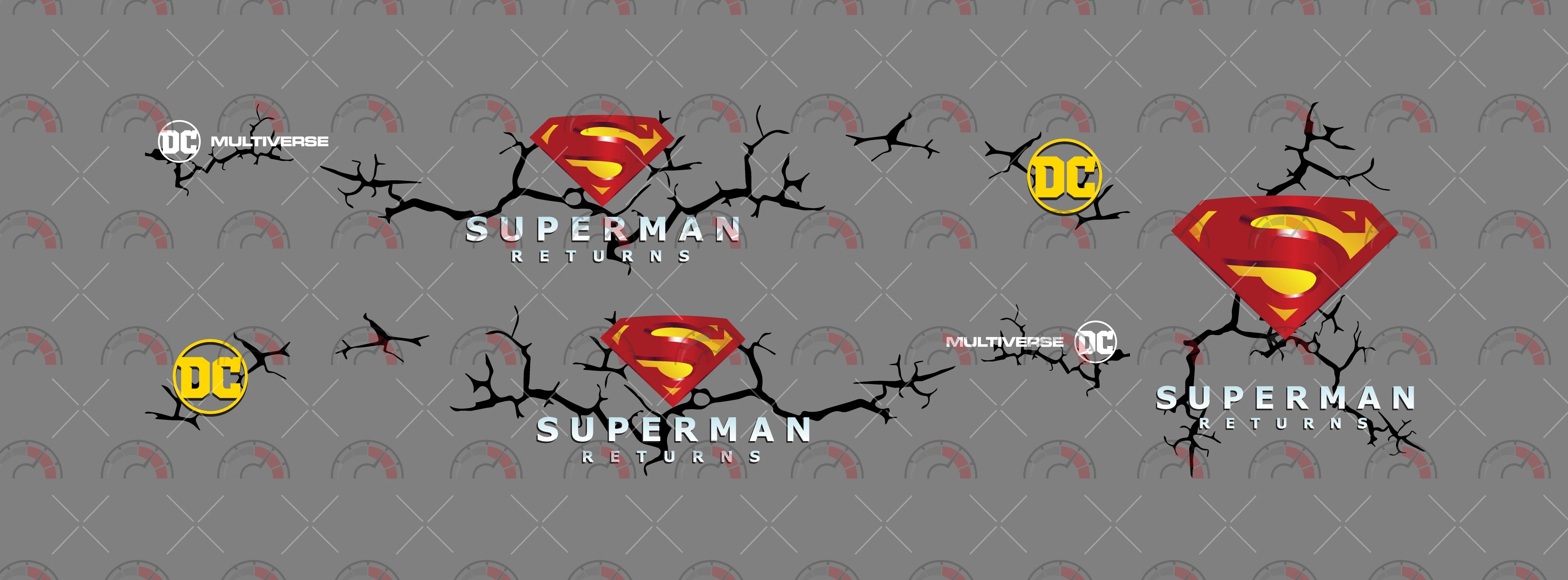 Superman Returns Custom Car Decals