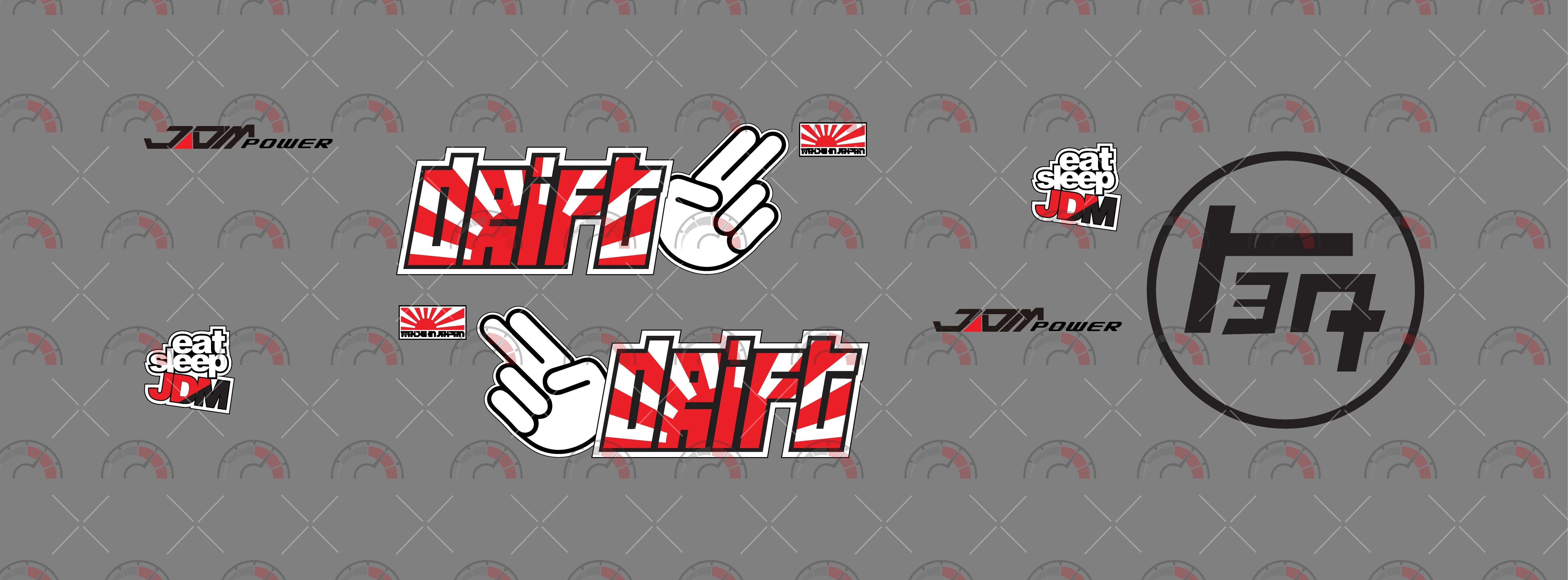 "TEQ" model Car Decals
