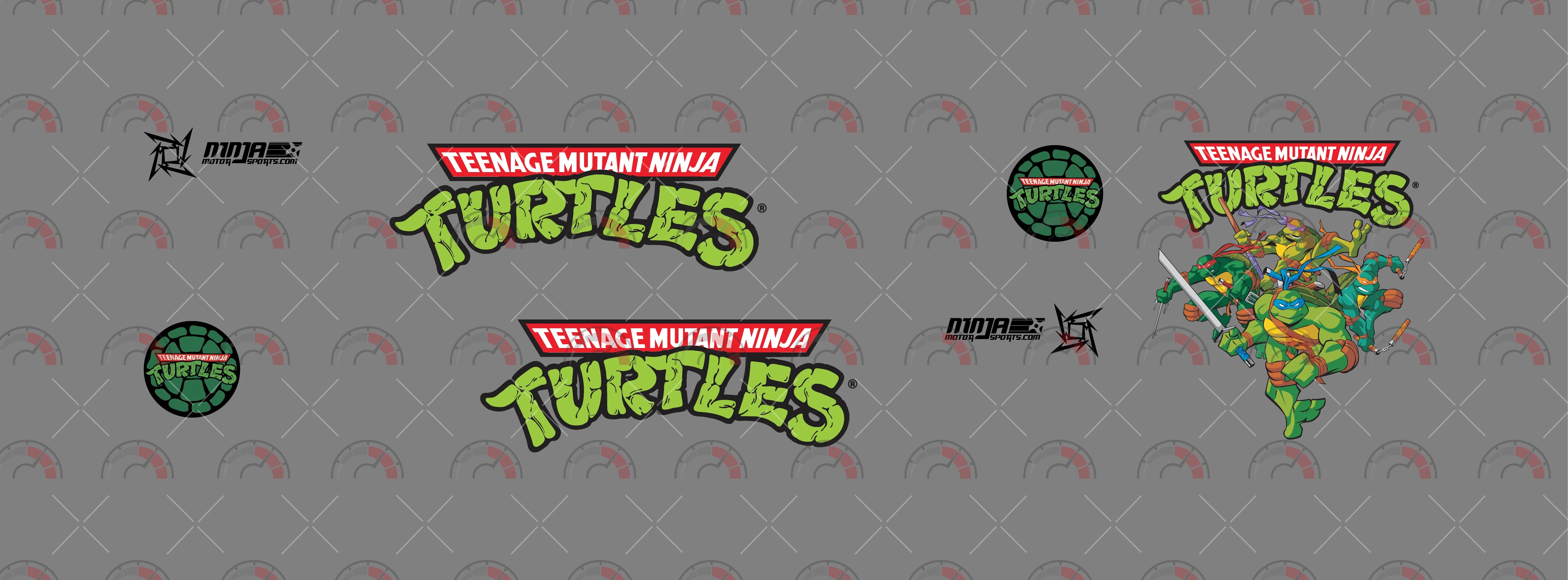 TMNT Play Vehicle Decals