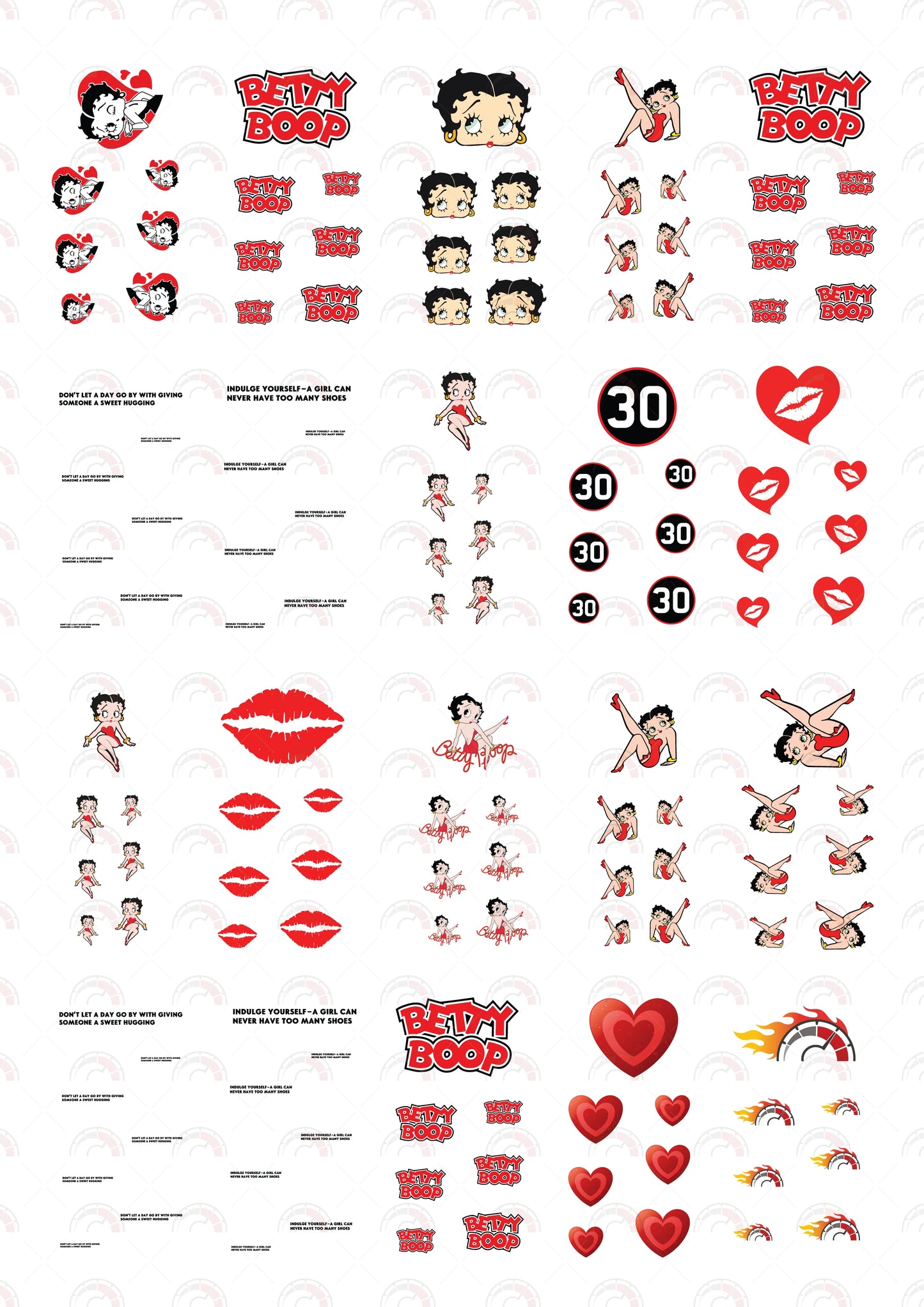 Betty Boop Model Car Wraps