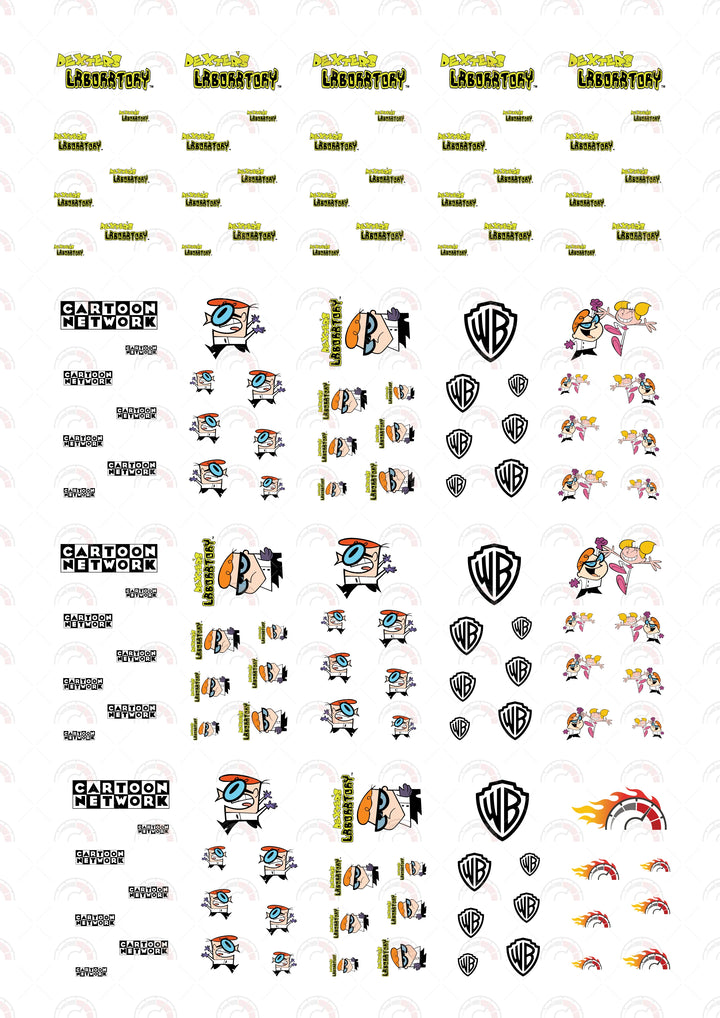 Dexter's Laboratory Car Decals