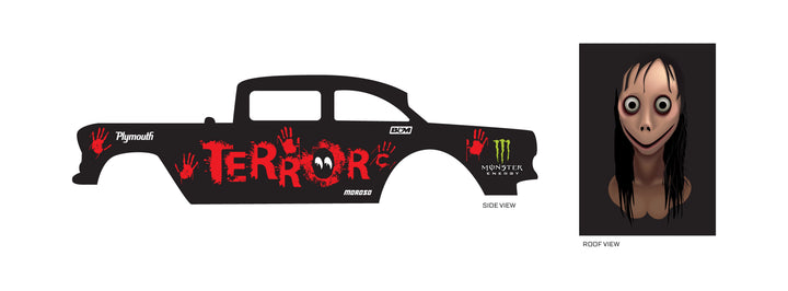 Terror Toy Car Decal