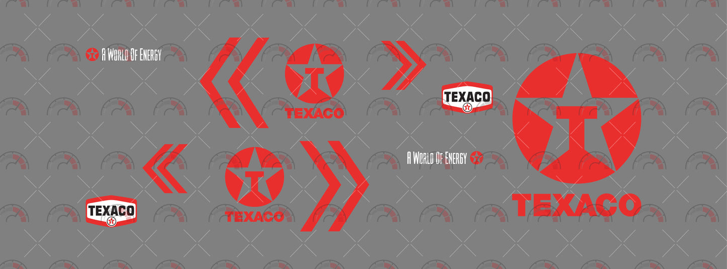 Texaco Red Black
