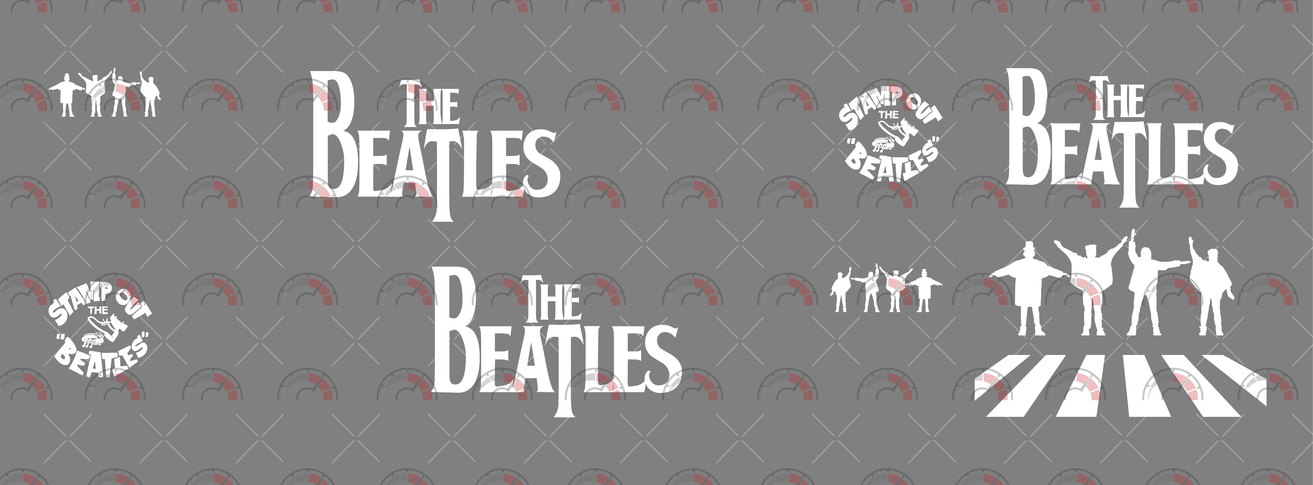 The Beatles Custom Car Decals