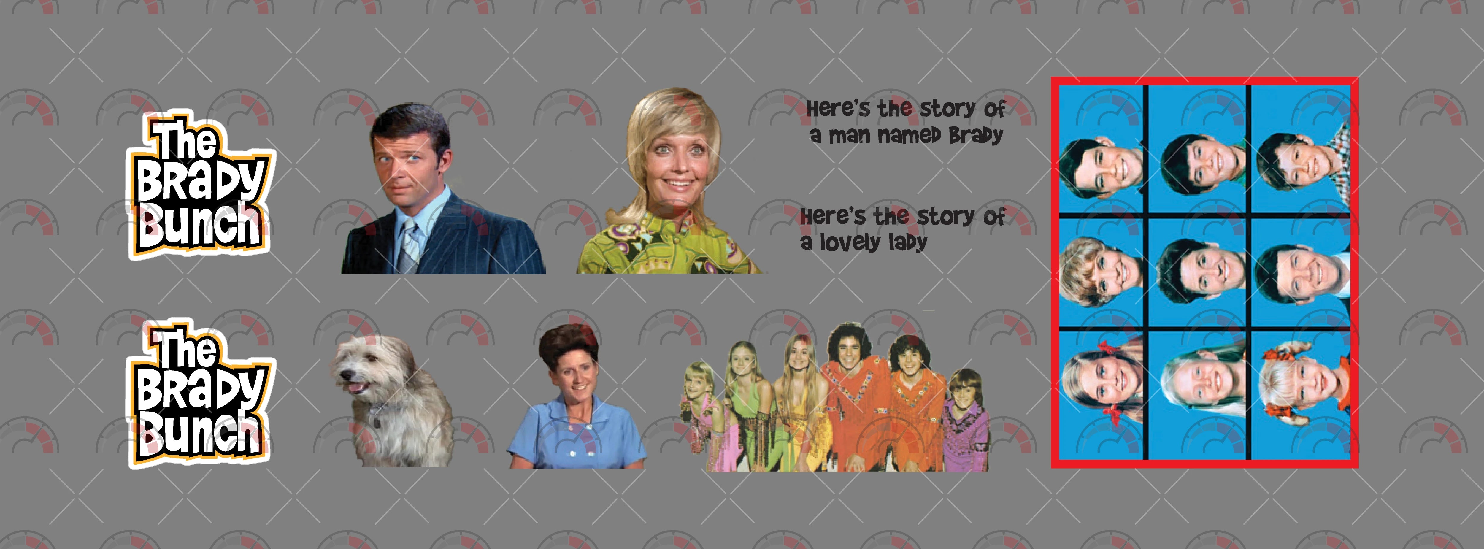 The Brady Bunch Play Vehicle Decals