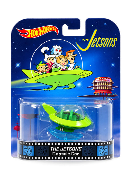 Hot Wheels Entertainment 2014 Mix 2 The Jetsons Capsule Car 1:64 – Light Green