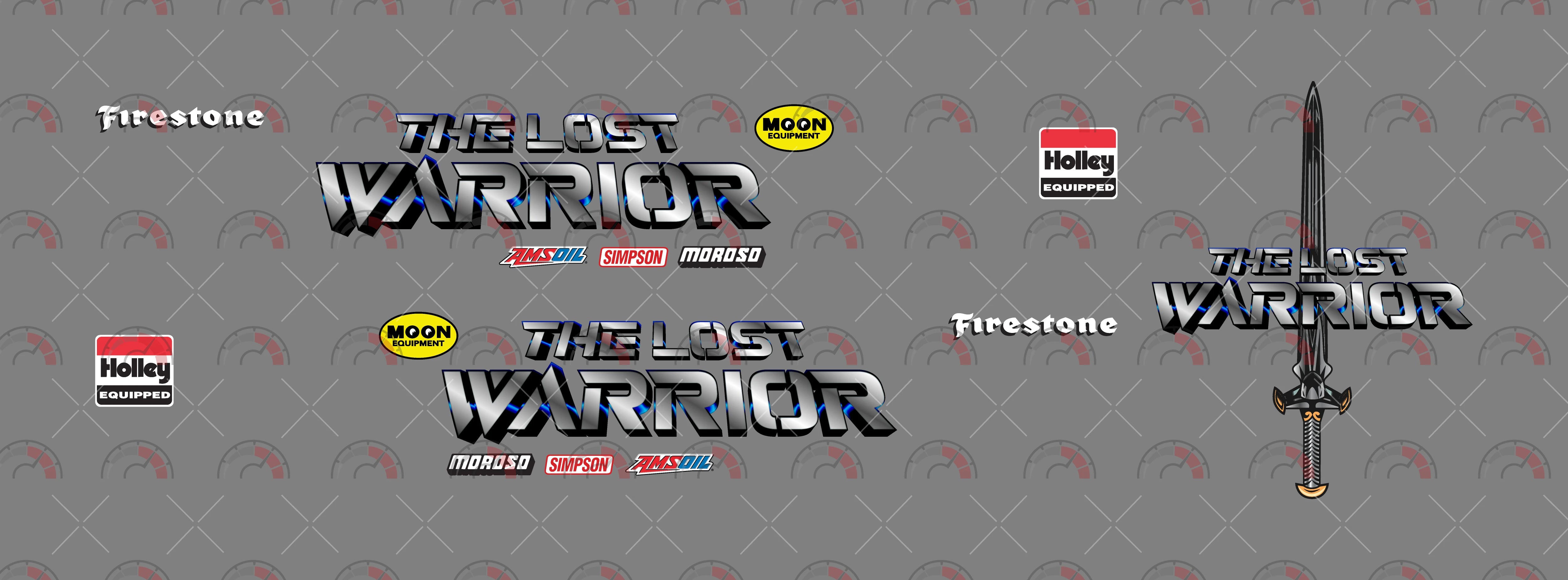 The Lost Warrior Custom Car Decals