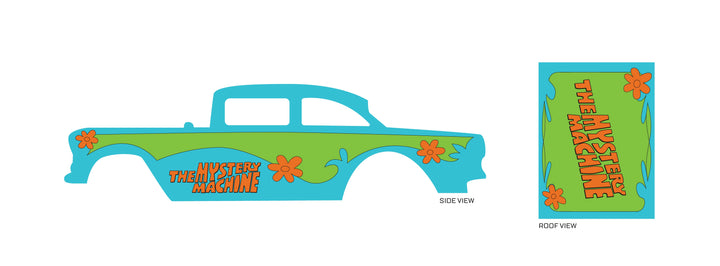 The Mystery Machine 1 Play Vehicle Decals