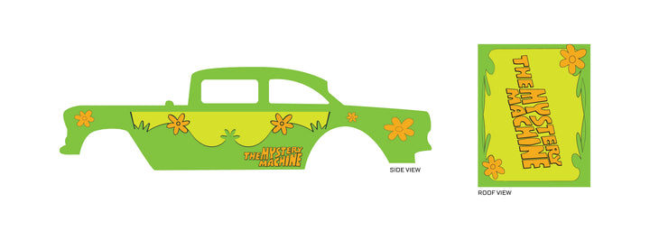 The Mystery Machine 2 Play Vehicle Decals