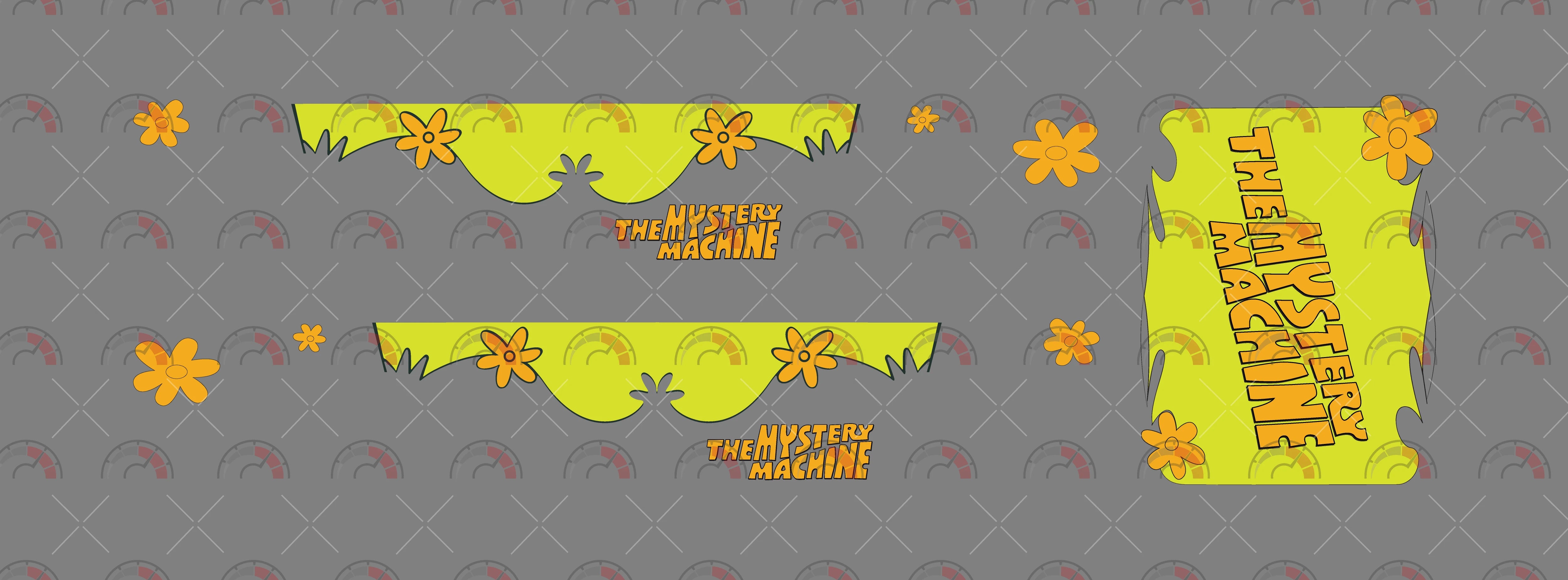 The Mystery Machine 2 Play Vehicle Decals