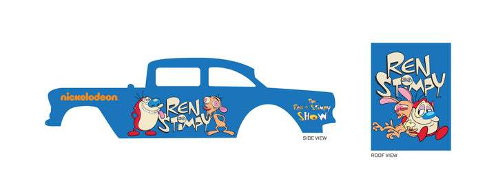 "The Ren & Stimpy Show" Toy Vehicle Decals