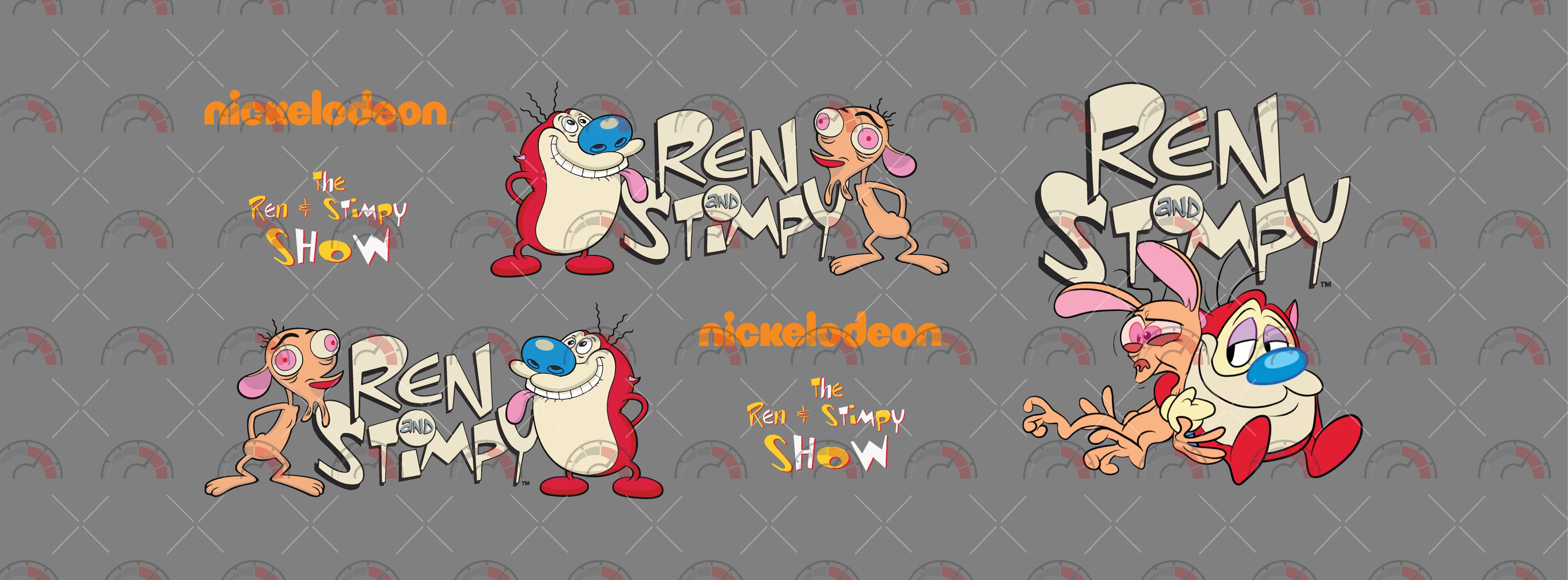 "The Ren & Stimpy Show" Toy Vehicle Decals