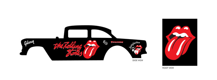 The Rolling Stones Custom Car Decals
