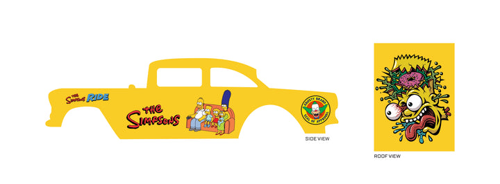 The Simpsons Toy Vehicle Decals