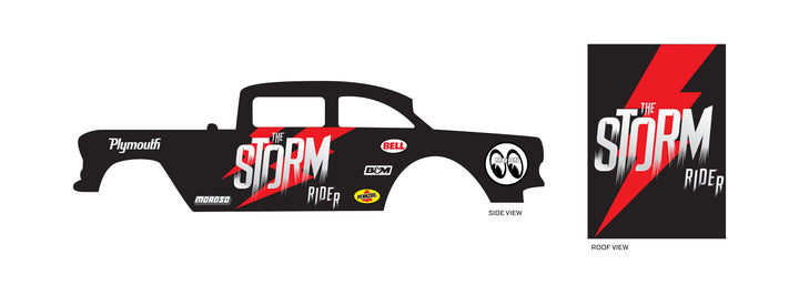 The Storm Rider Custom Car Decals