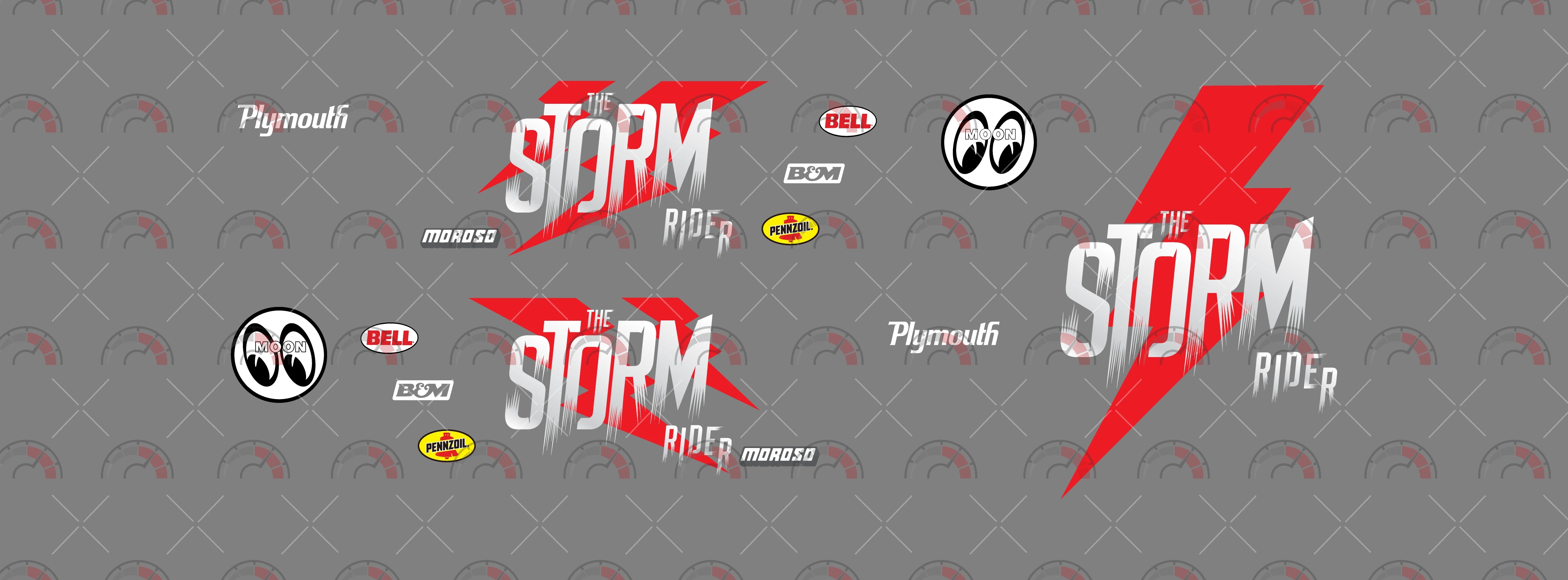 The Storm Rider Custom Car Decals
