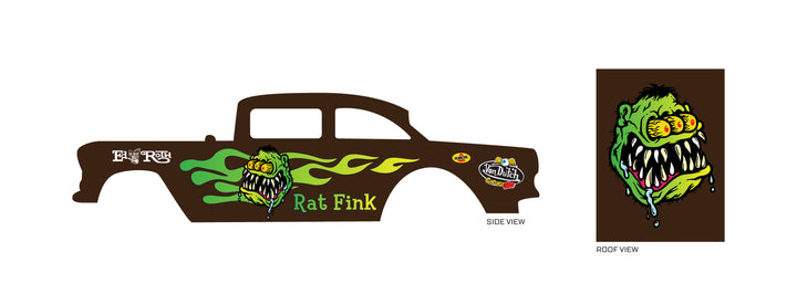 Three Eyed Fink Custom Car Decals