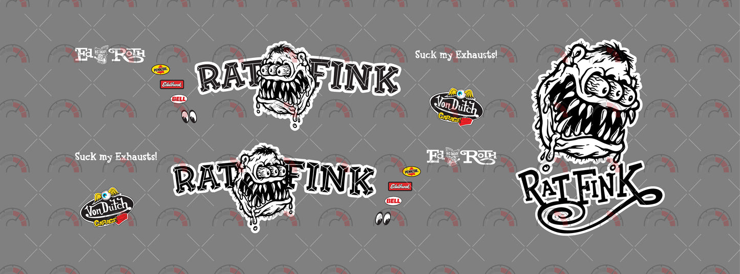 Three Eyed Fink B&W