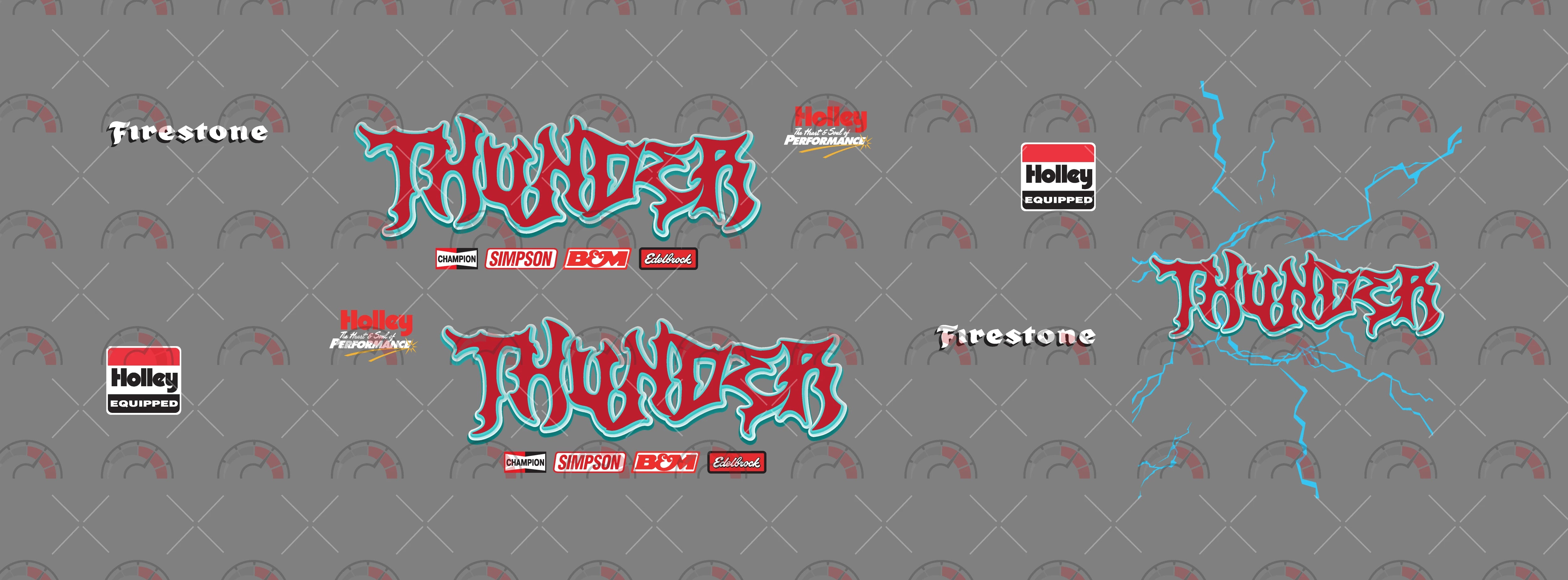 Thunder Custom Car Decals