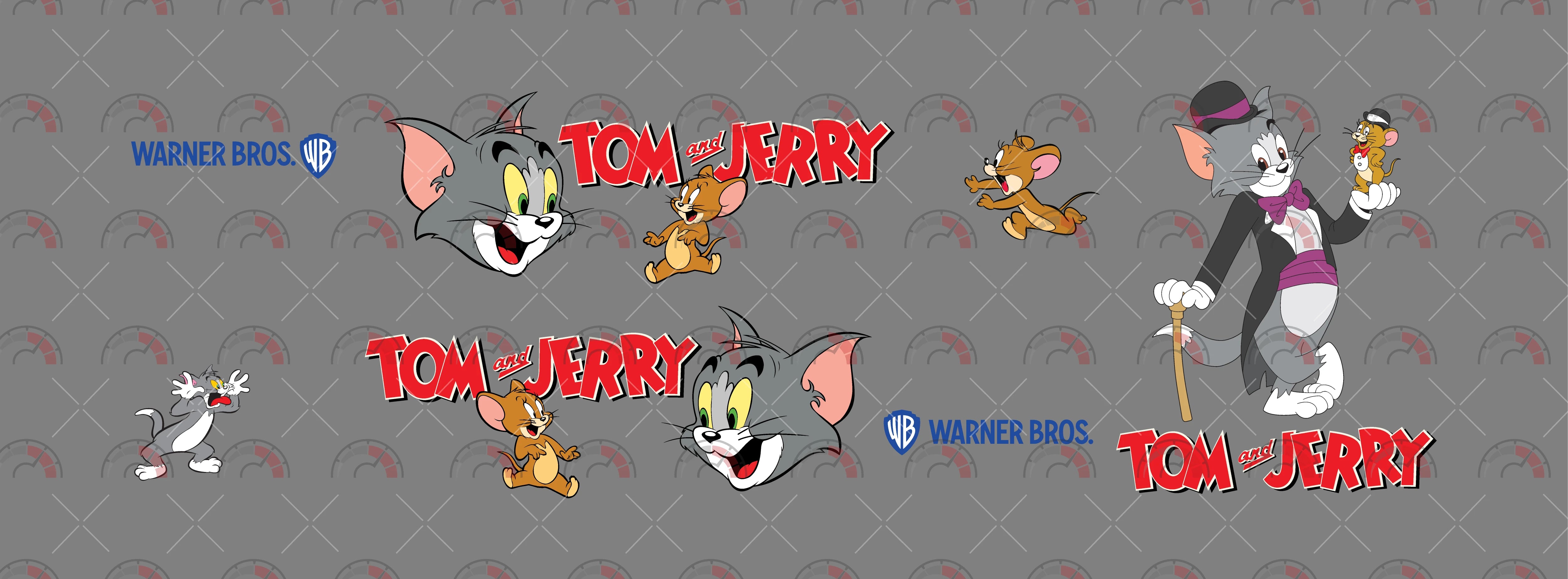 Tom & Jerry Custom Car Decals