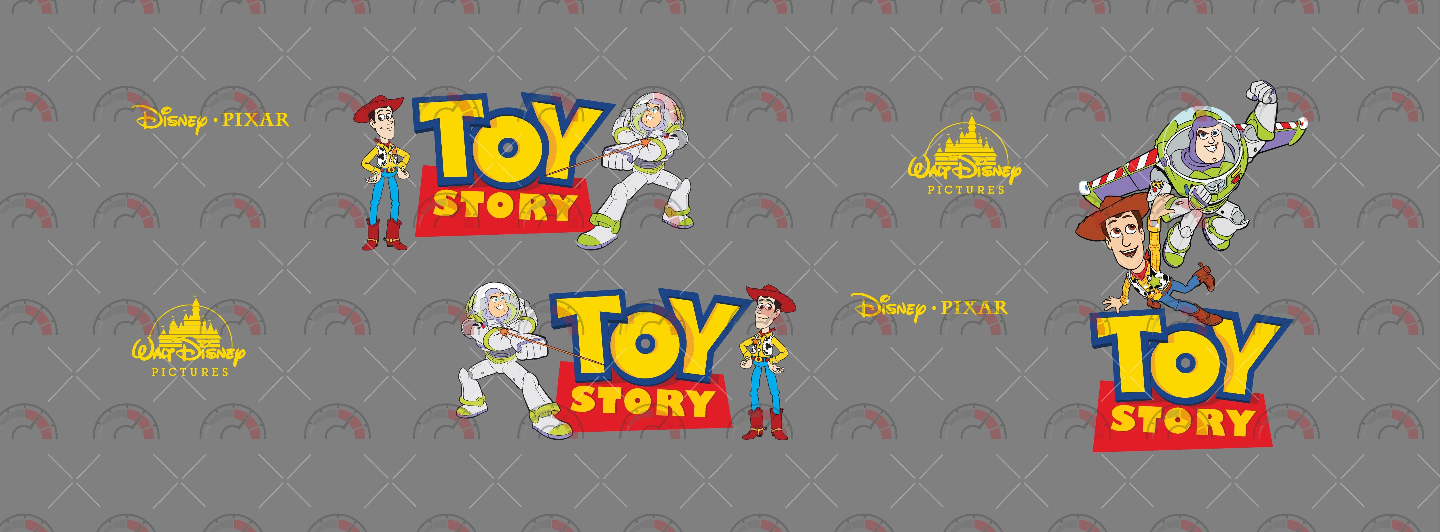 Toy Story Toy Vehicle Decals