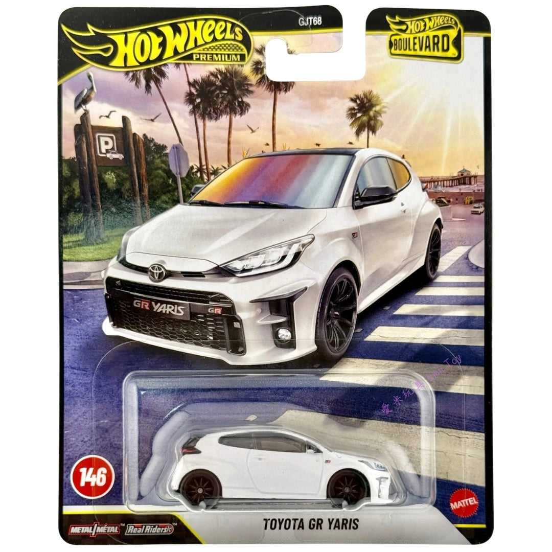 Hot Wheels 1:64 Toyota GR Yaris Platinum White Pearl