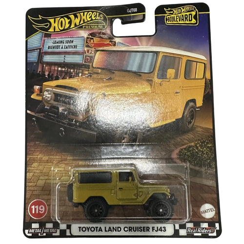 Hot Wheels 1:64 Toyota Land Cruiser FJ43 Yellow