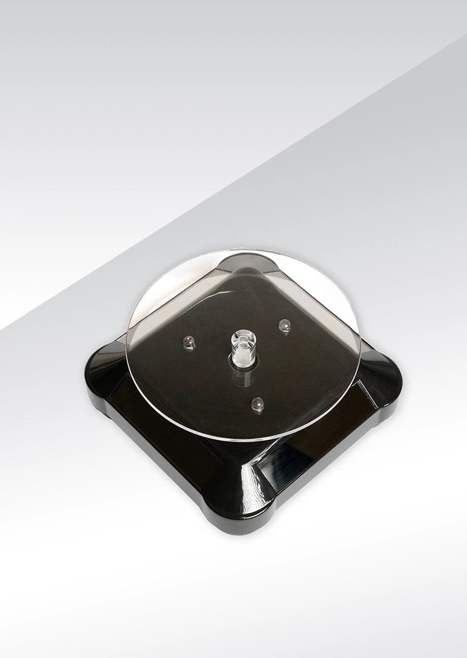 A solar powered turntable for Displaying Products