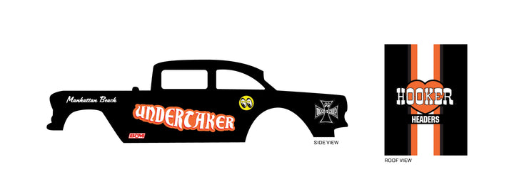 Undertaker Custom Model Car Decals
