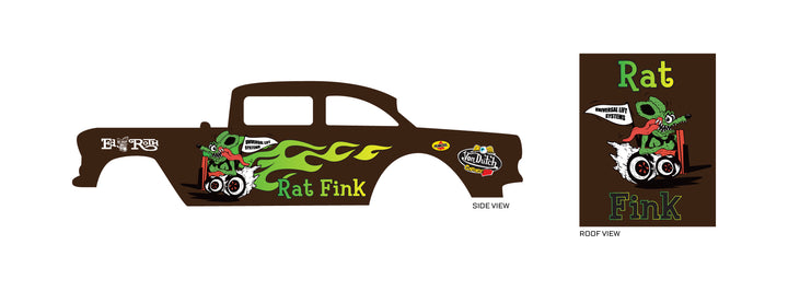 Universal Lift Fink Toy car Decals