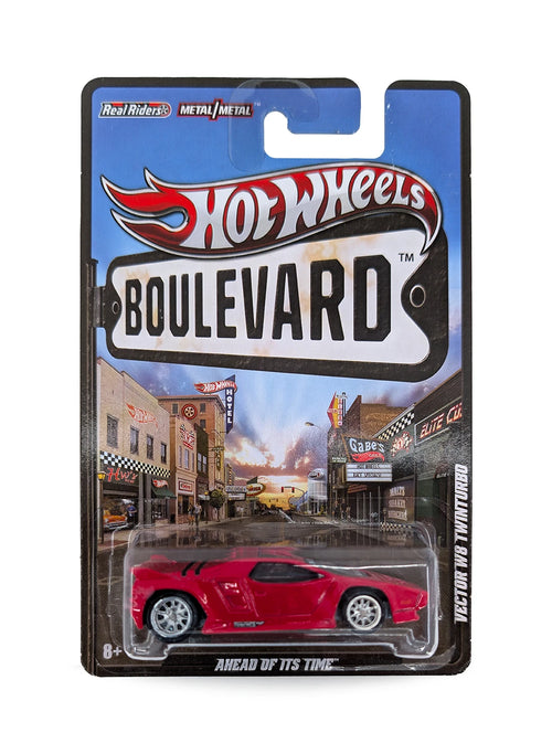 Hot Wheels Boulevard (Pre 2013) – 2012 Vector W8 TwinTurbo 1:64 - Red