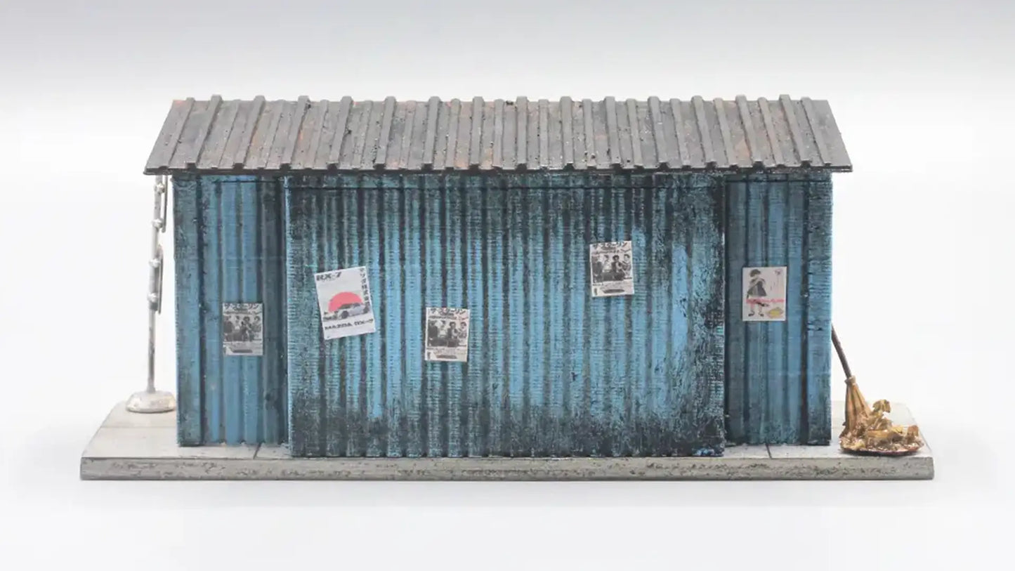 Bus Stop Mini Diorama for 1:64 Diecast Cars