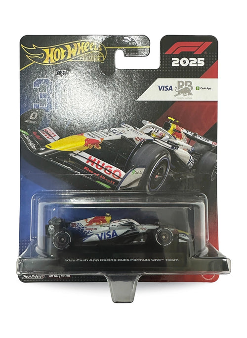 Hot Wheels 2026 Formula One Collection Mix 1 RB Visa Cash App Racing Bulls Formula One Team (#30) 1:64 – Blue