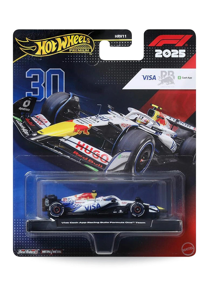 Hot Wheels 2026 Formula One Collection Mix 3 RB Visa Cash App Racing Bulls Formula One Team (#6) 1:64 – Blue