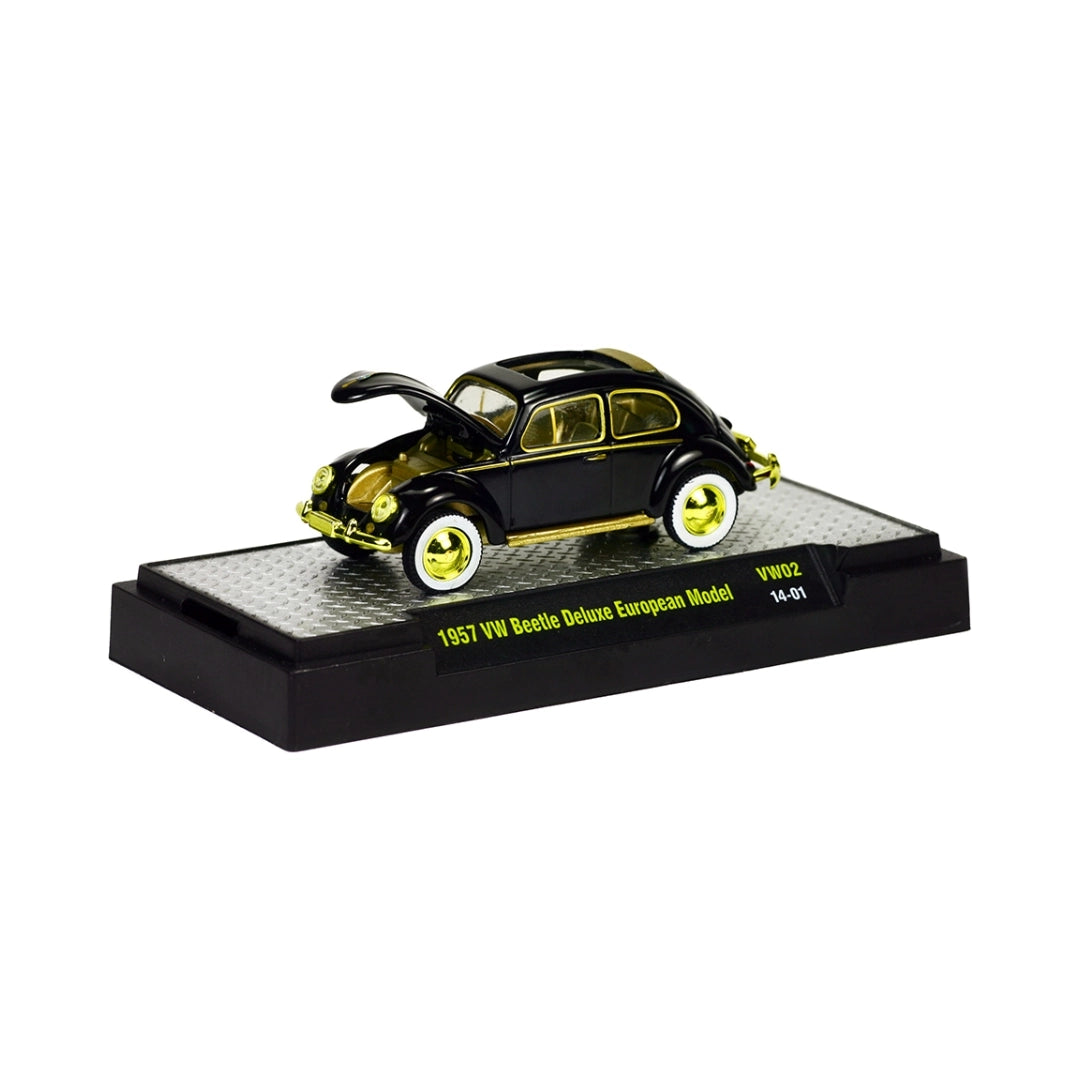 Volkswagen Beetle - Black / Yellow Trim (Box)