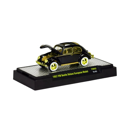 Volkswagen Beetle - Black / Yellow Trim (Box)