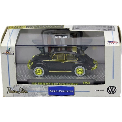 Volkswagen Beetle - Black / Yellow Trim (Box)