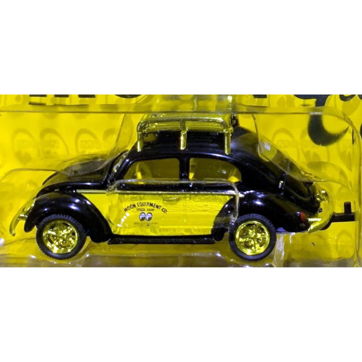 Volkswagen Beetle - Black/Yellow (Mooneyes Chase Version with Roof Rack)