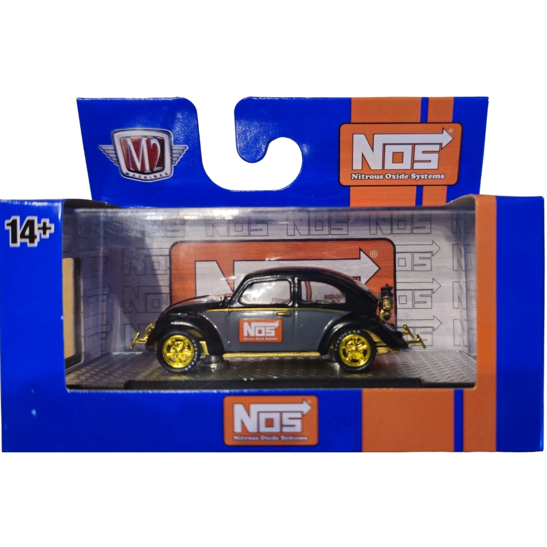 Volkswagen Beetle - Black (Yellow Chrome Details, Brass Interior)