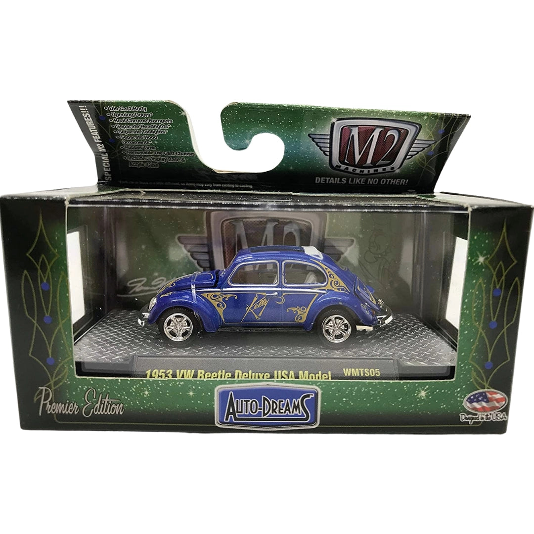 Volkswagen Beetle - Blue Custom Graphics (Box Version)