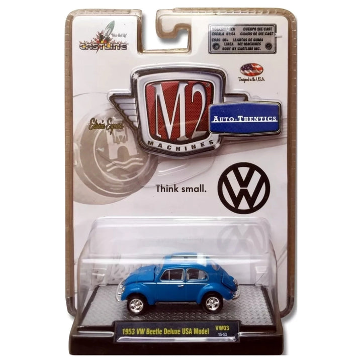 Volkswagen Beetle - Blue (Clamshell Blister)